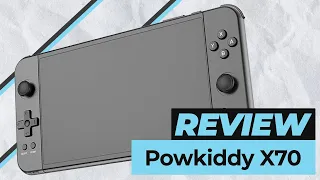 Powkiddy X70 Review - The switch like budget retro gaming handheld review