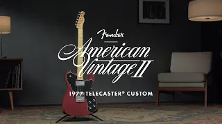 Exploring the American Vintage II 1977 Telecaster Custom | American Vintage II | Fender