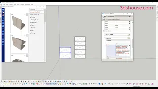 Delete Dynamic Deep Selection  in Sketchup