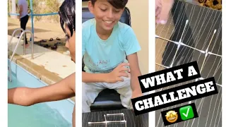 Sunday Funday|🤩 🏊‍♂️ Papa ne diya challenge|😯🥶|Daily Vlogging✅|Talha Rehan Vlogs| Vlog#16