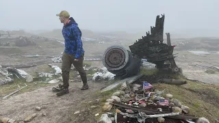 UNTOUCHED plane crash site WW2 American B-29 #shorts