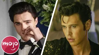 Jacob Elordi as Elvis in Priscilla (2023) VS Austin Butler as Elvis (2022)