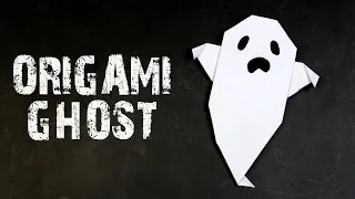 DIY Origami Ghost | Origami Halloween Ghost | NewMan DIY