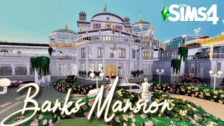 😎🏠 Luxury/Eccentric BANKS MANSION | NO CC | THE SIMS 4