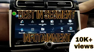 Hyundai Alcazar Infotainment system full tutorial (Android Auto & Apple Car play) #SmartIndia