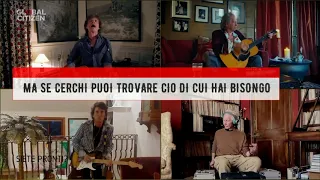 Rolling stones together, You can't always get what you want. non puoi avere ciò che vuoi