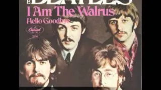 Comparison Between I Am The Walrus Beatles Vinyl Remastered
