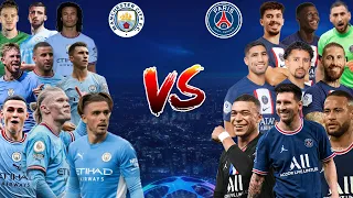 2023 PSG VS MANCHESTER CİTY 2023 11V11🔥ULTİMATE COMPARİSON