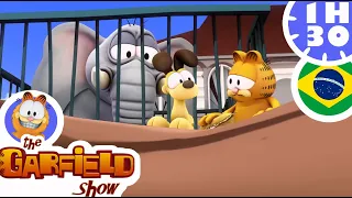 🗺️ Garfield viaja para terras desconhecidas! ✈️ - O Show do Garfield