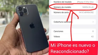 como saber si mi IPHONE es nuevo [ reacondicionado ] EVITA QUE TE ROBEN