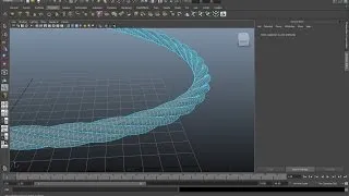 Maya tutorial : How to create twisted rope in Autodesk Maya