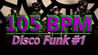 105 BPM - Disco Funk #1 - 4/4 Drum Beat - Drum Track