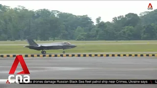 Singapore Air Force personnel gain insights from US F-35A pilots and crew