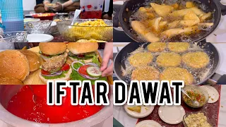 Dawat-e-iftar complete menu with recipes|| special dawat vlog|| iftar dawat snack recipes