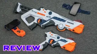 [REVIEW] Nerf Laser Ops Pro Deltaburst & Alphapoint | LASER TAG by NERF!