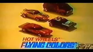 Hot Wheels commercial for 1975 Flying Colors cars