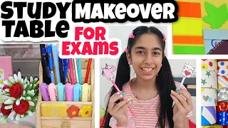 Study Table Makeover for Exams📚 | Riya's Amazing World