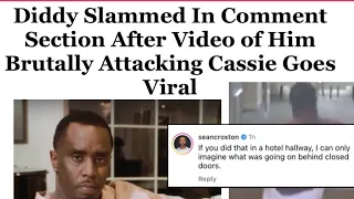 Diddy is facing major backlash on Social Media since CNN posted footage attacking Cassie #diddy #cnn