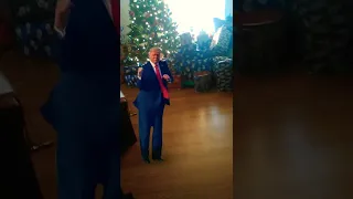 Donald Trump dances