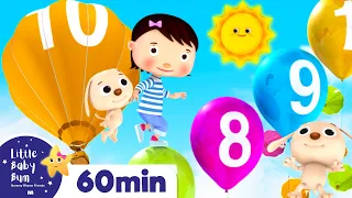 Learn to Count 1-10 | +More Nursery Rhymes & Kids Songs | ABCs and 123s | Little Baby Bum