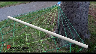 Paracord hammock