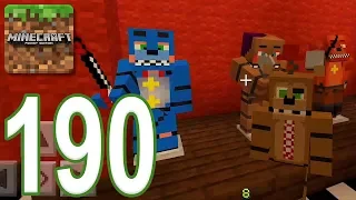 Minecraft: PE - Gameplay Walkthrough Part 190 - Freddy Fazbear's Pizzeria Simulator (iOS, Android)