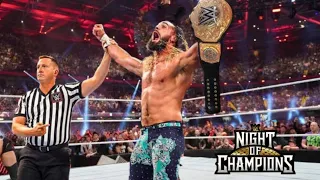 Seth Rollins Wins World Heavyweight Championship at Night of Champions