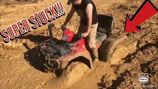 Honda Rubicon 500 Mudding