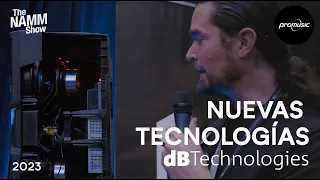 Presentación de la nueva caja activa Opera Reevo y sistemas Vio L1610 de dB Technologies NAMM 2023