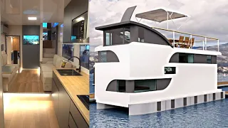 XXL DISCOUNT TINYHOUSE 2023: Junger Architekt (38) erfindet Tinyhaus auf dem Wasser und auf dem Land