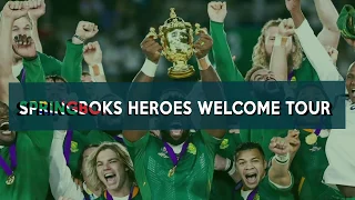 Springboks heroes welcome tour promo