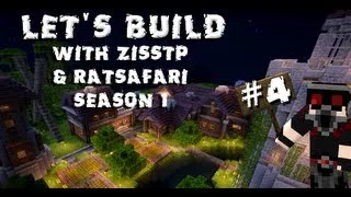 Minecraft Timelapse let's build: City mega build EP04 Residential Area 1 | ZissTP & Ratsafari