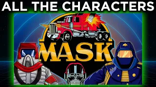 M.A.S.K. Characters - All of Them #80scartoon