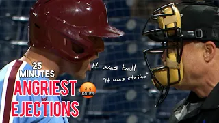 MLB | 25 Minutes Angriest Ejections Moments (Full Compilation)