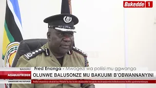 Agabuutikidde:   Poliisi y'akuggala ebitongole ebikuumi  Obumenyi bw'amateeka bususse