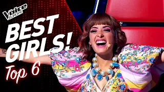 Most TALENTED GIRLS ever on The Voice Europe! | TOP 6 (Part 2)