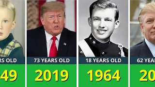 Donald Trump 1949-2024 - Transformation From 3 to 77 Years Old