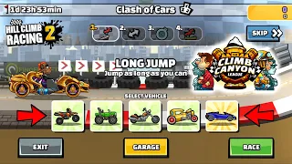 Hill Climb Racing 2 - 35224 (38026) points in CLASH OF CARS Team Event