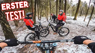 Downhill Bike Test mit Tim & Max!