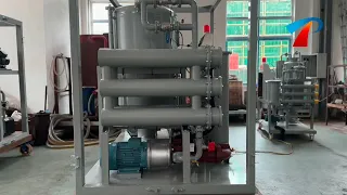 ZYD-M-200 Operation Video Double-Stage Vacuum Transformer Oil Purifier 2023.8.24