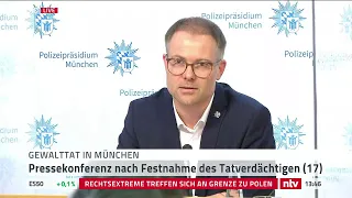 LIVE: Die Pressekonferenz nach der Gewalttat in München