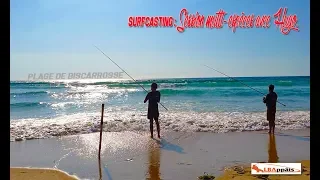 Surfcasting plage de Biscarrosse