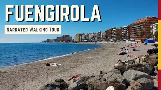 FUENGIROLA 🇪🇸 | 4K Narrated Walking Tour | Let's Walk 2023