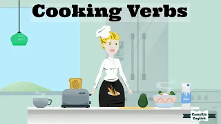 Cooking Verbs │Learn cooking verbs│English for kids