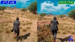 Final Fantasy XV | PS4 VS ONE | GRAPHICS COMPARISON | Comparativa