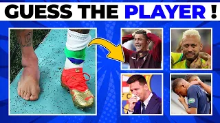 Guess Football Player by his INJURY 🔎 Find Messi , Ronaldo, Neymar | football quiz 2024