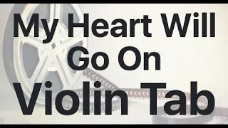 Learn My Heart Will Go On on Violin - How to Play Tutorial