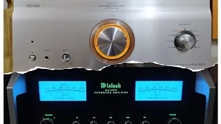 B&W 705 S3  on Denon PMA-SX11 & Mcintosh MA7000 Sound Test