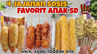 4 JAJANAN SOSIS 1000AN FAVORIT ANAK SD | NOMOR 4 TERBARU DAN PALING LARIS