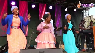 wow👌see how this beautiful gal Shiku Blessing Danced with the Mwangi's at Ruiru Stadium 👏